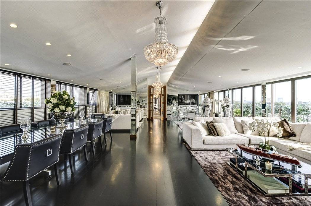 Hugh Grant's Spectacular Former London Penthouse Sports a Secret Price