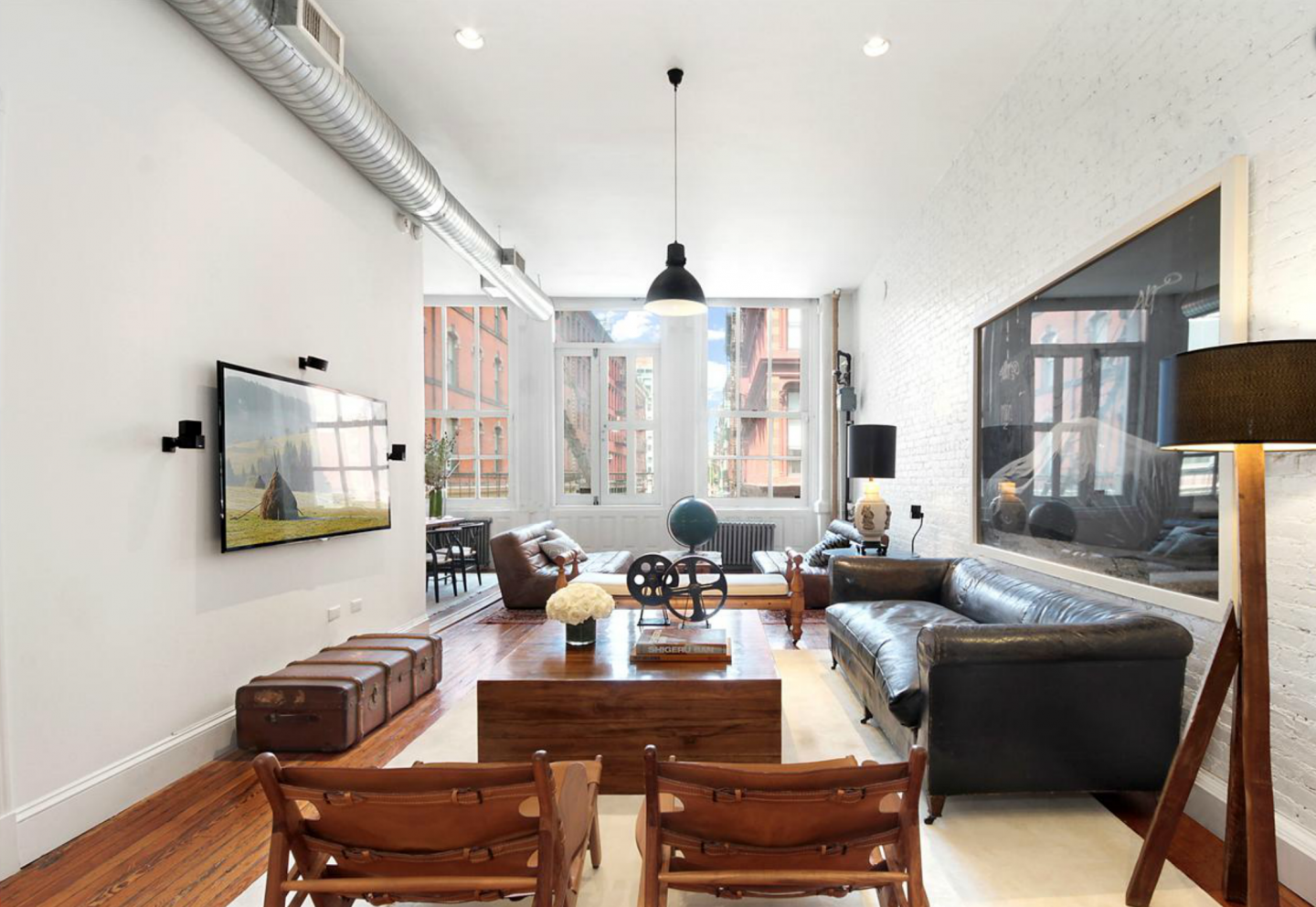 The 2,000-square-foot full-floor loft is on the market for $3.5 million, $300,000 less than its first listing.