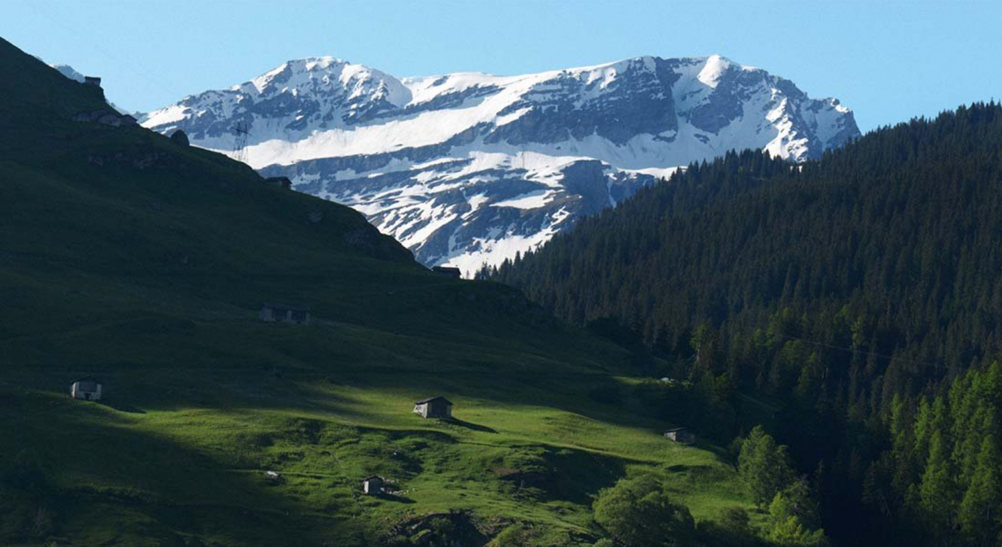 The beautiful Swiss Alps