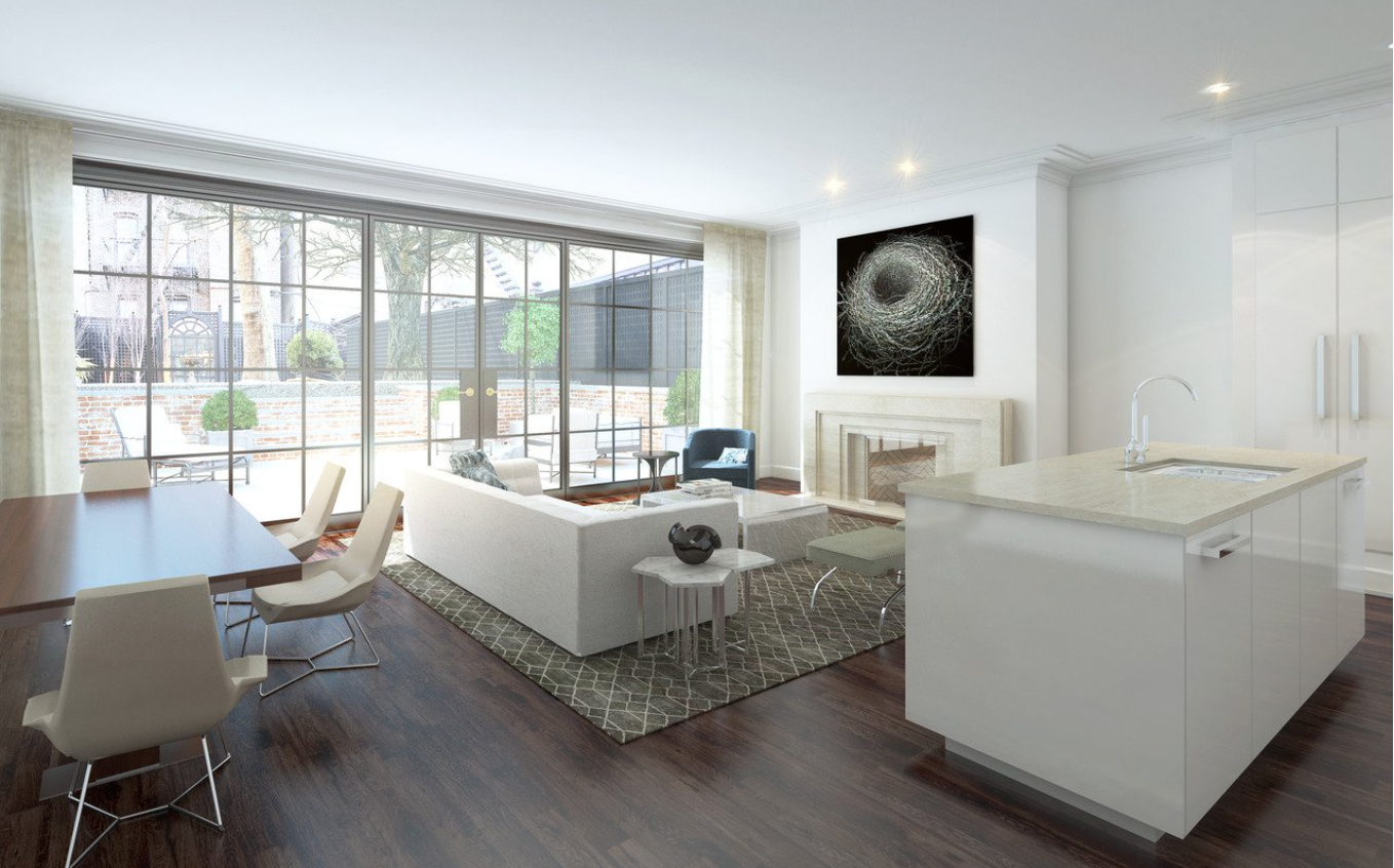 Murdoch's new home offers Greenwich Village charm with modern amenities inside.