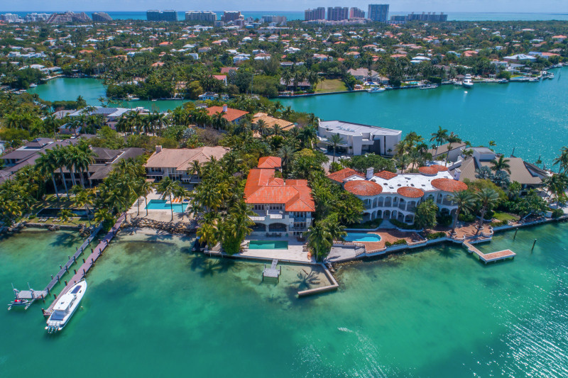 Magnificent TwoStory Key Biscayne Estate