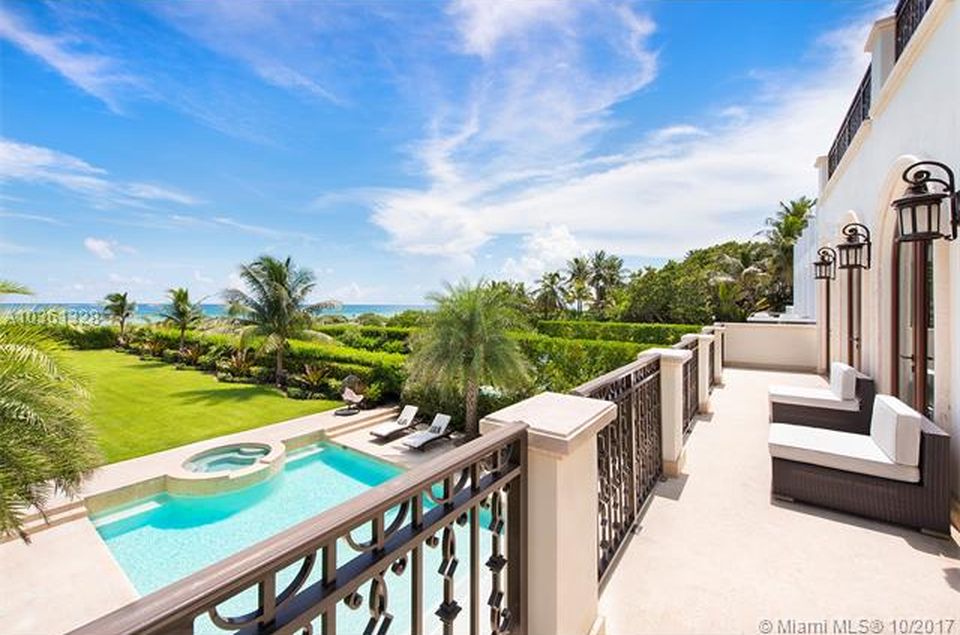 Miami Beach Oceanfront Mansion Hits Market For 22.5 Million