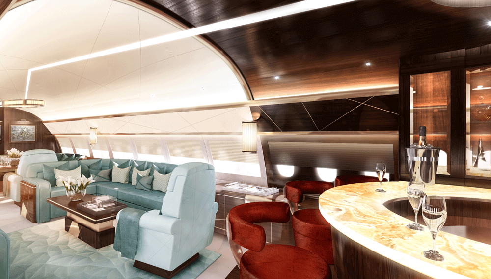 Inside Private Luxury Jets With Custom Made Interiors Worth