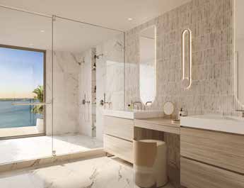 Continuum Club & Residences primary bath