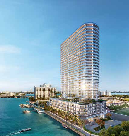 Continuum Club & Residences tower rendering