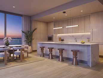 Continuum Club & Residences residence kitchen
