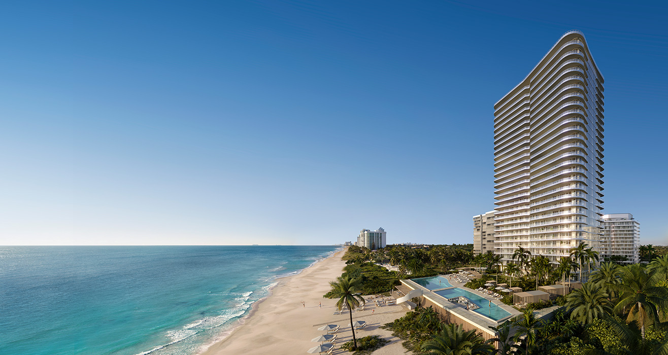 The Ritz-Carlton Residences, Pompano Beach — beach tower