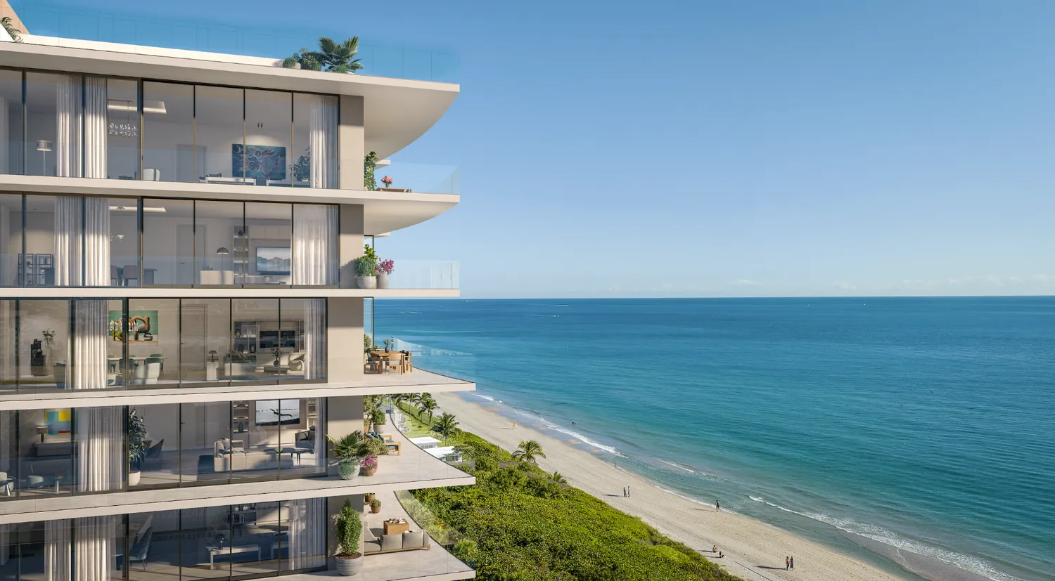 Oceanfront residences near Boca Raton
