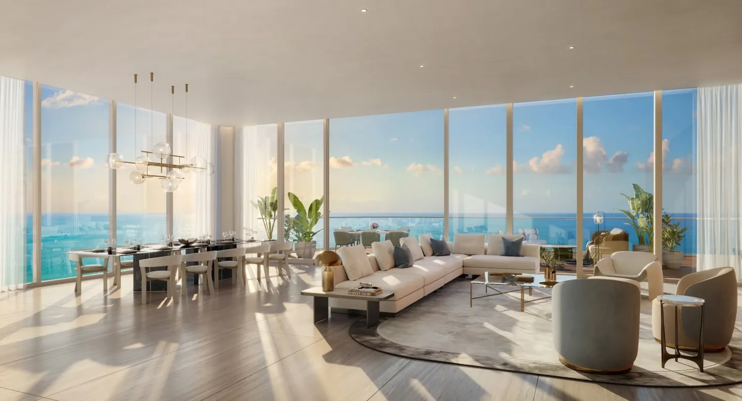 Sunny Isles Beach oceanfront skyline