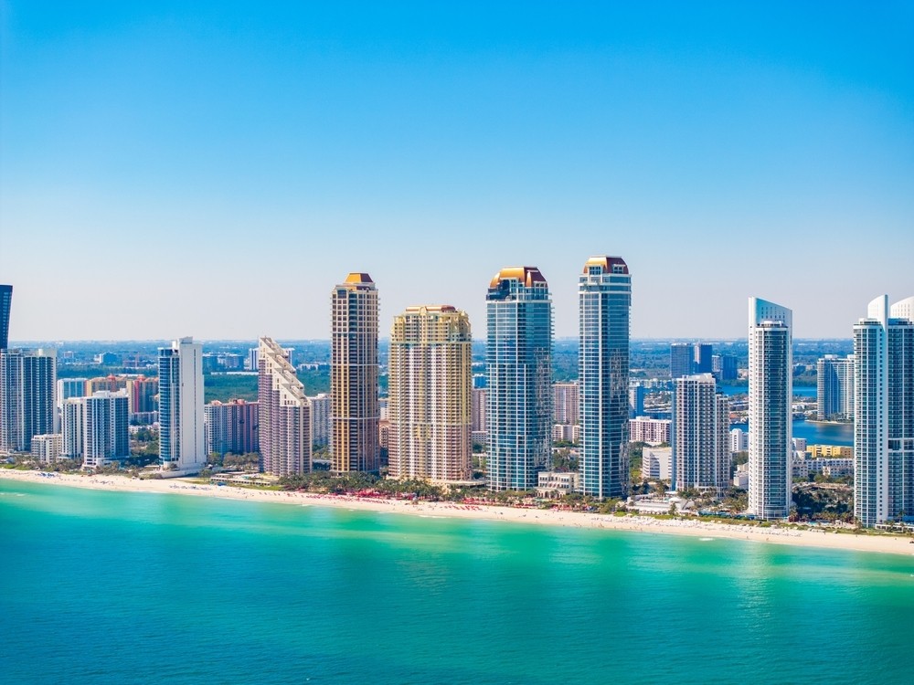 Sunny Isles Beach oceanfront skyline