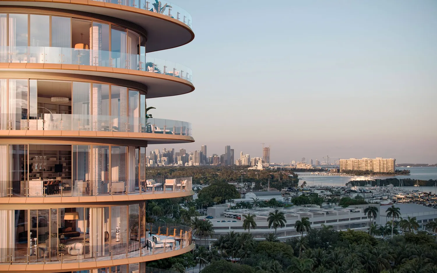 Coconut Grove skyline