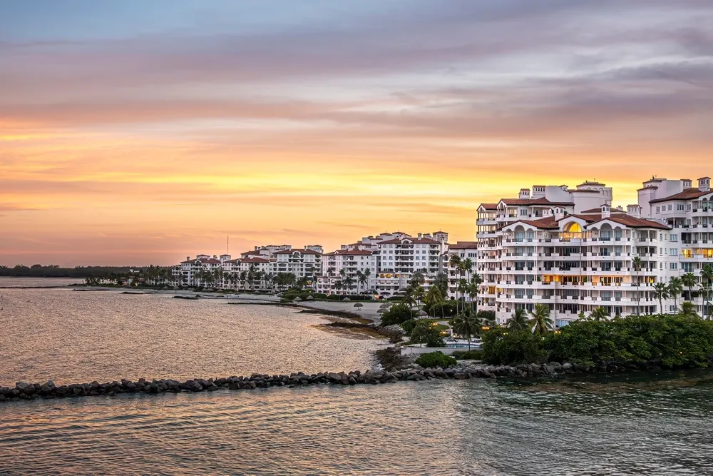 Fisher Island skyline