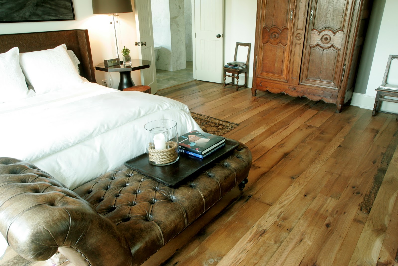 Haute Design Trend: Reclaimed Wood Floors