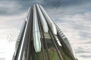 vertical train hub