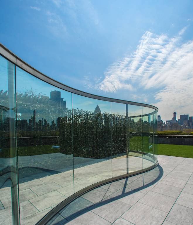 met-rooftop-dan-graham-landscape-glass-walls-sunlight