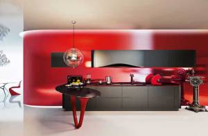 PININFARINA AND SNAIDERO OLA 25 FERRARI KITCHEN