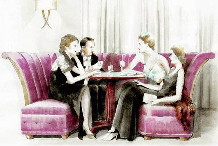 Georgian Restaurant at Harrods CG Rendering