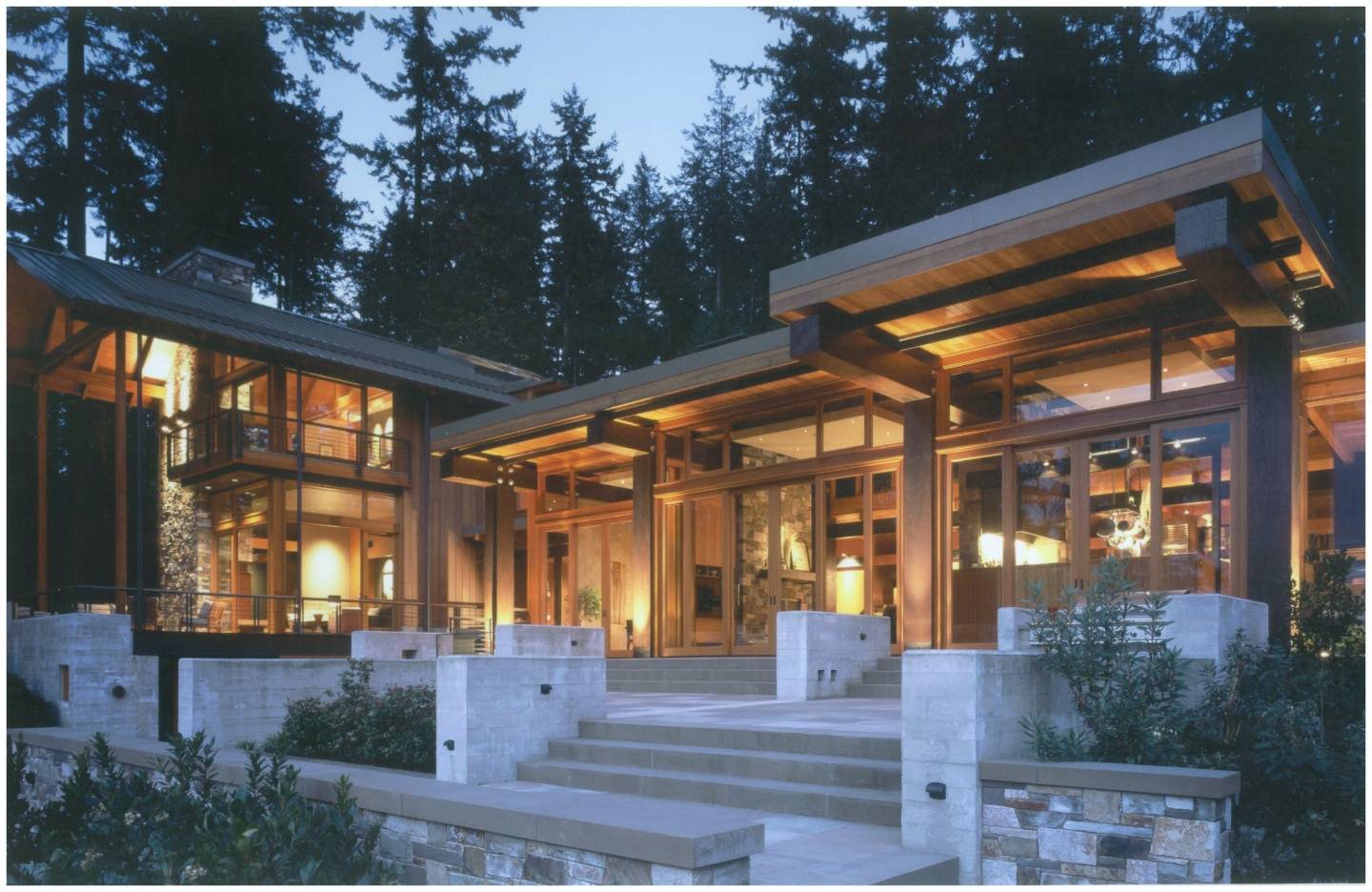 Pacific Northwest Home Built From Shipwreck Lumber