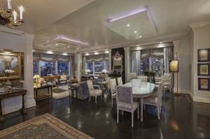 845 U.N. Plaza has two bedrooms and two-and-a-half bathrooms