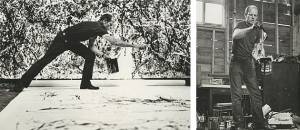 Jackson Pollock unorthodox techniques led to his meteoric success.