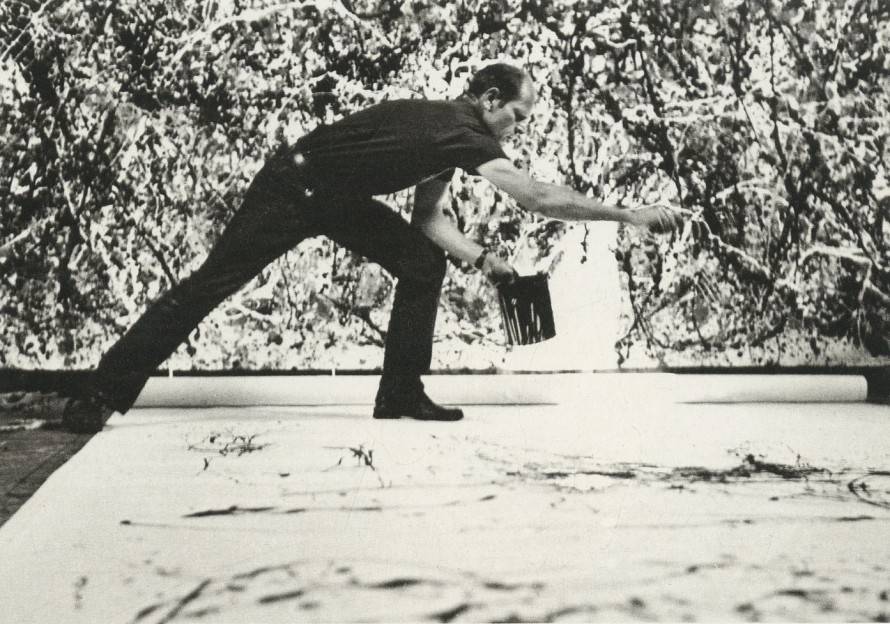 Jackson Pollock, Photo © Hans Namuth