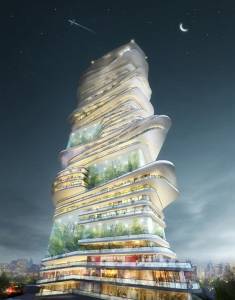 Endless City Skyscraper