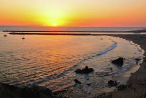 Corona Del Mar at Sunset