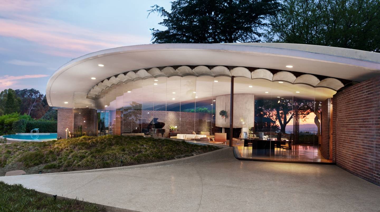 John Lautner's 1957 Silvertop Home
