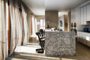 The residences offer large chef-quality kitchens.