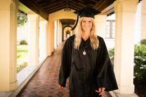 Nordegren at graduation