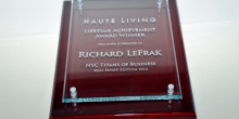 Haute Living Lifetime Achievement Award Winner Richard LeFrak