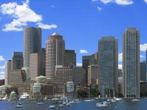 Downtown Boston, Mass Skyline