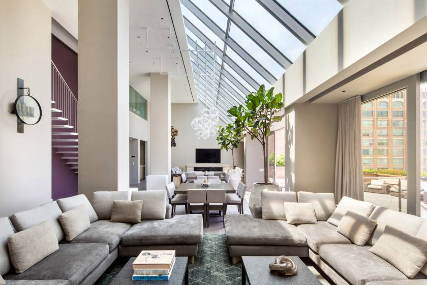 FOR REAL ESTATE -- Gimme Shelter -- 35-37 North Moore Street Penhouse - Photo Credit: Evan Joseph Images