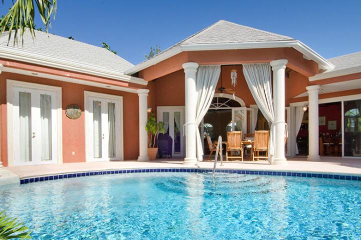 exquisite Leeward canal villa