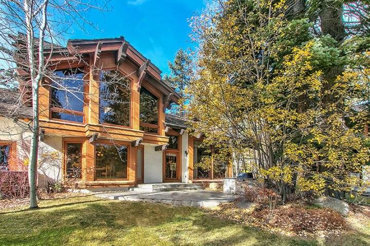 steps from the blue waters of Tahoe