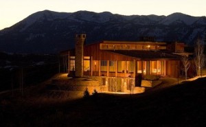 Harrison Ford Wyoming Ranch house
