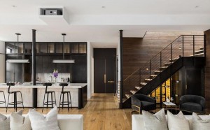 John Legend and Chrissy Teigen New York Penthouse staircase