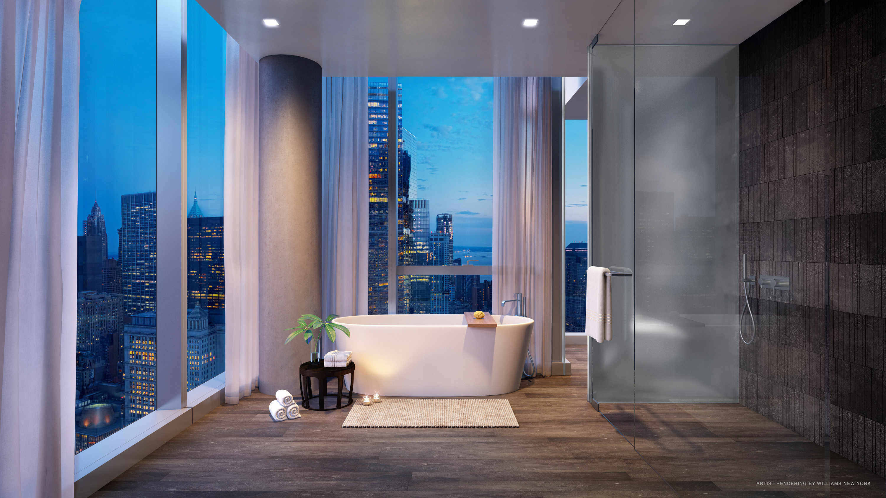 Bathrooms With Spectacular City Views Are Redefining ...