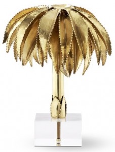 Brass Palm Tree Sculpture
