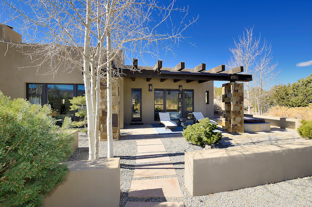 Darlene Streit Presents An Elegant Home In Santa Fe's Tesuque Ridge Ranch
