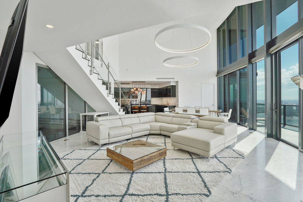 Maria Kuzina & Daniel Pansky Present A Modern Duplex Apartment At