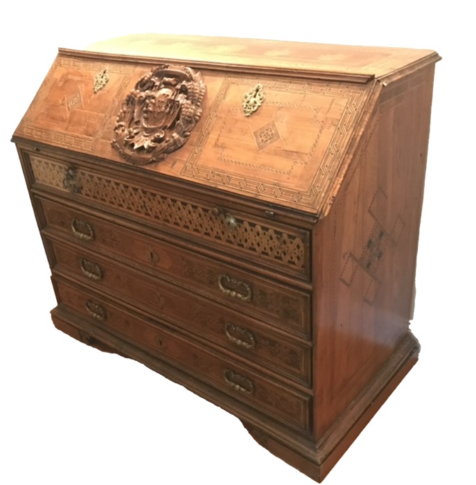 Photograph of Venetian desk by Mitzi Perdue