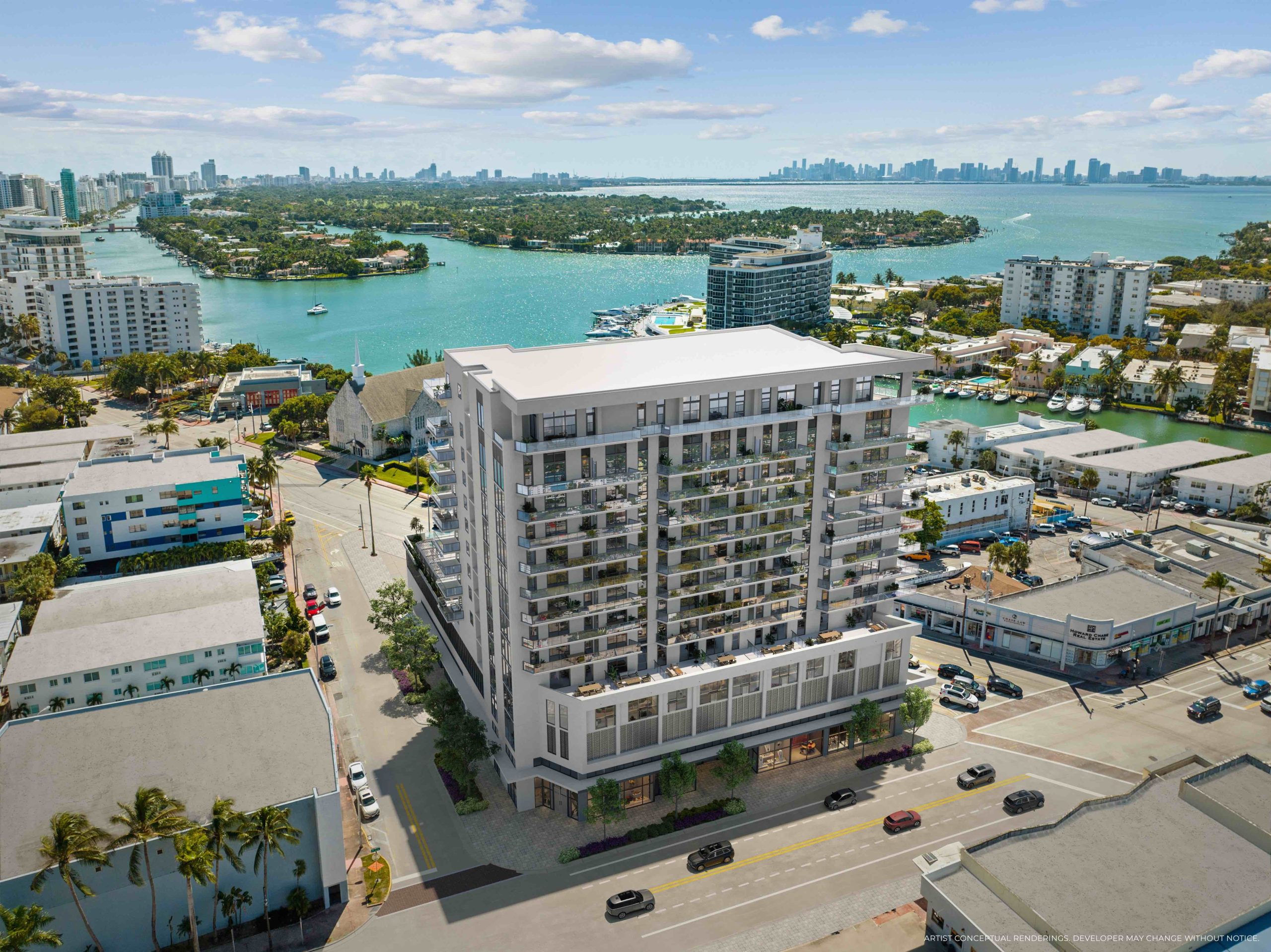 Palma condominium at 600 71st St., North Beach, Miami Beach, artist rendering