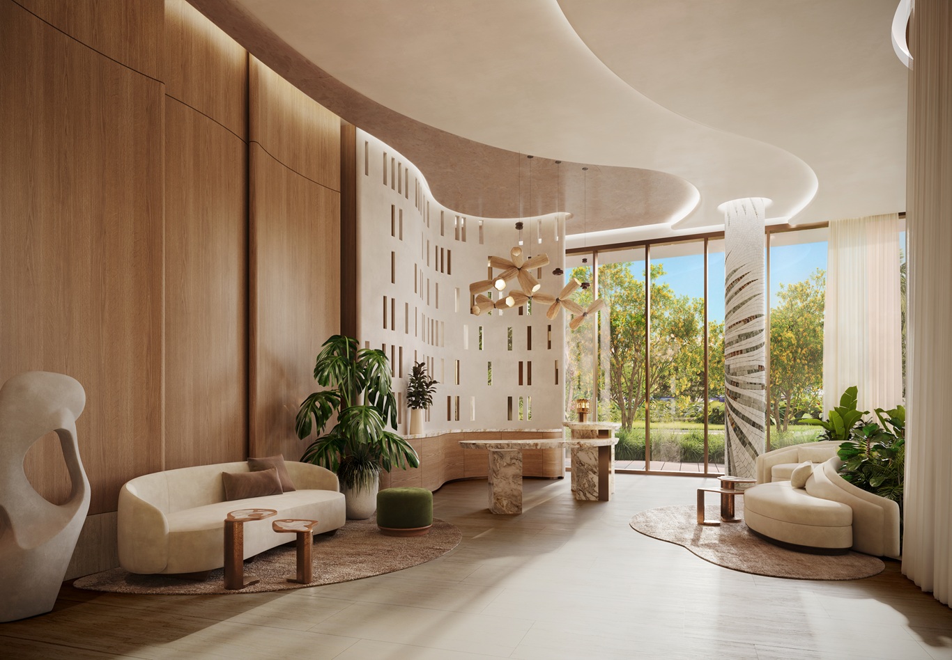 Kempinski Residences Miami Design District — South Lobby