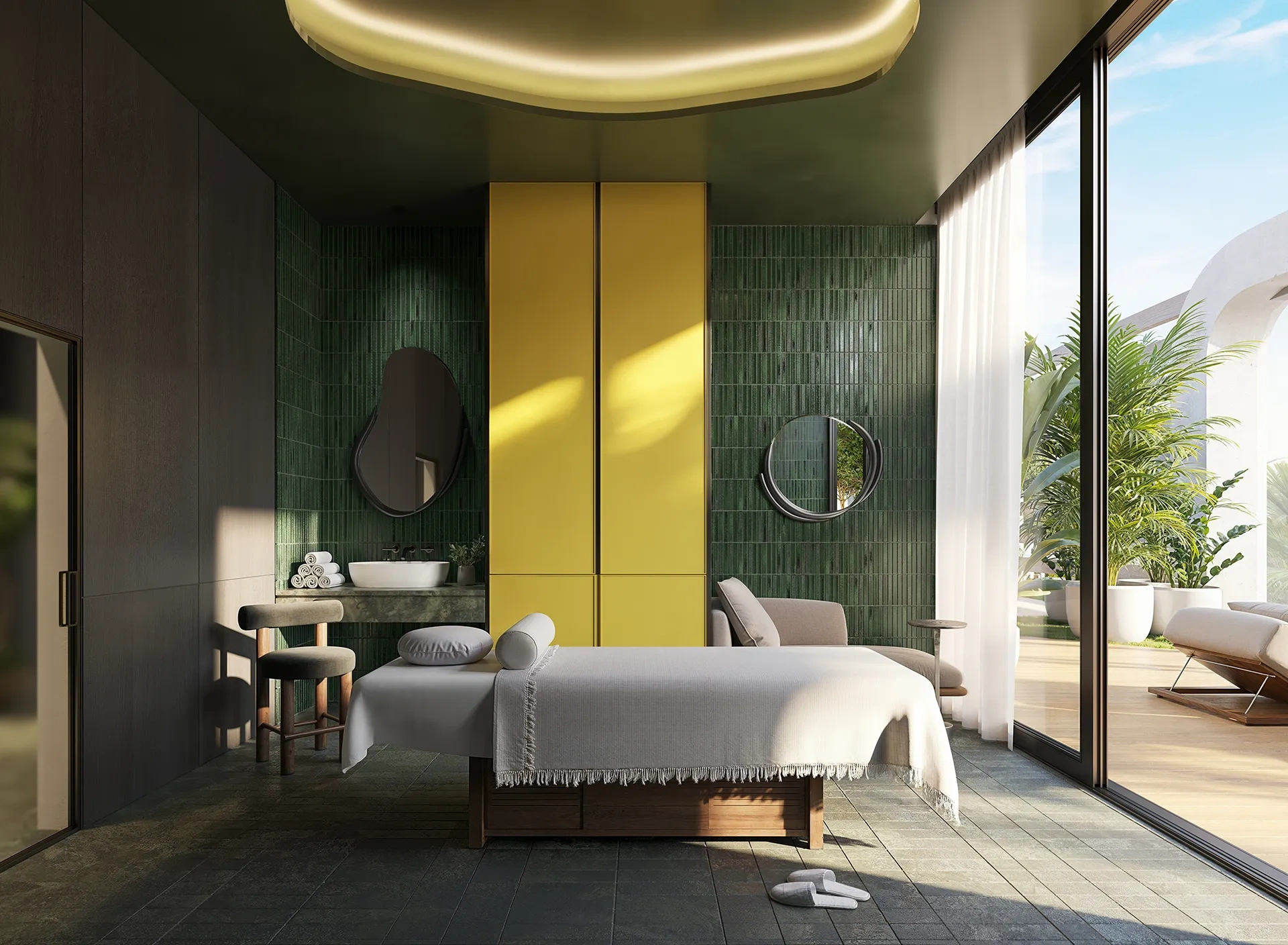 Jean-Georges Miami Tropic Residences Level 7 spa treatment room