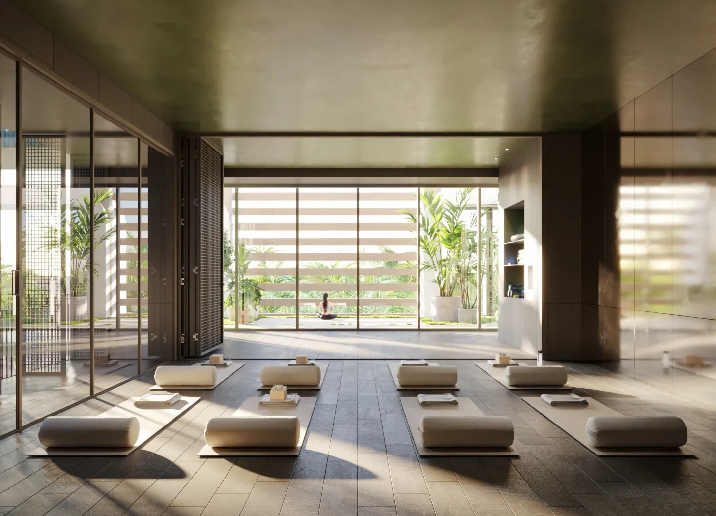 Jean-Georges Miami Tropic Residences yoga and meditation studio