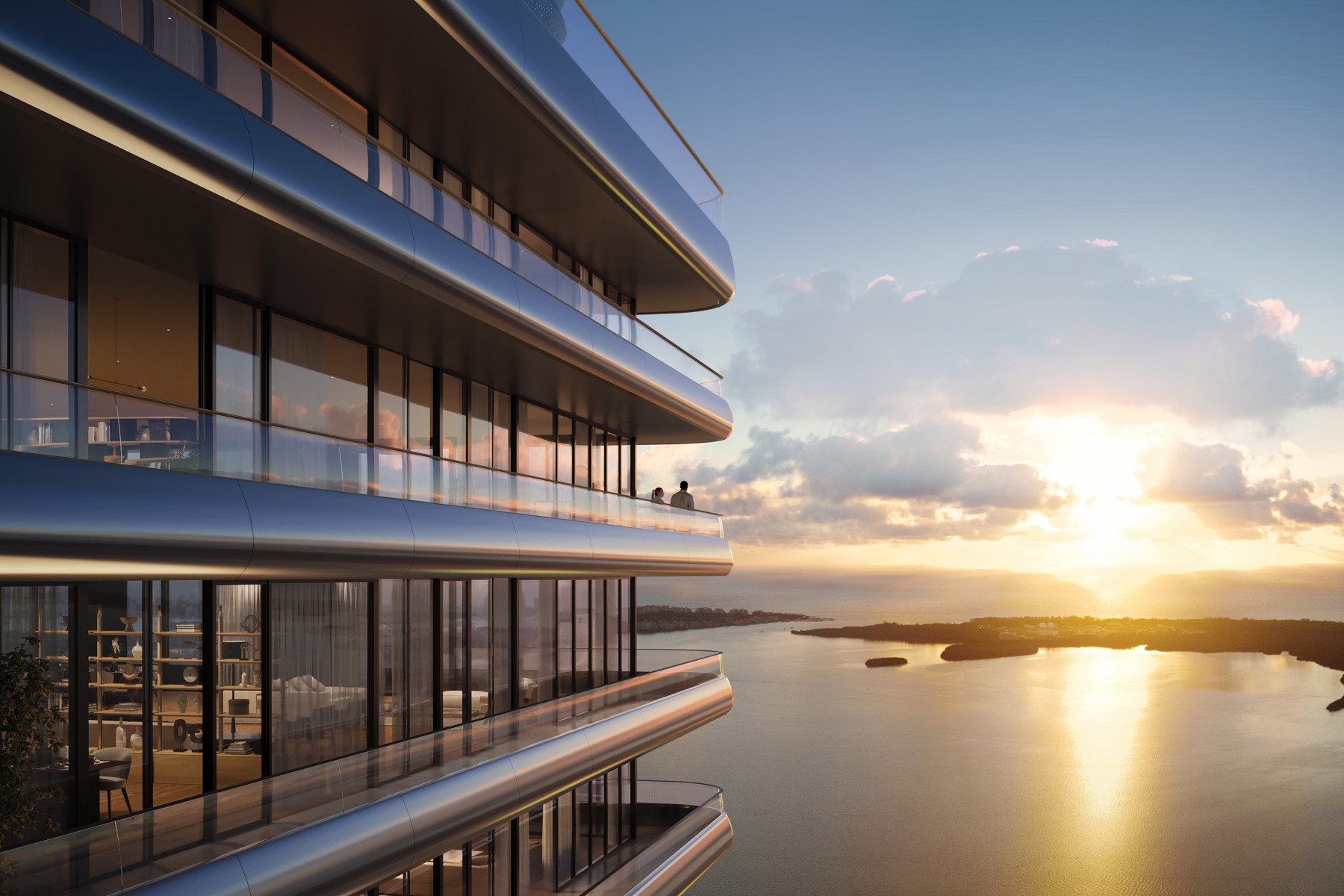 Mercedes-Benz Places Miami: residence interior (artist’s rendering)