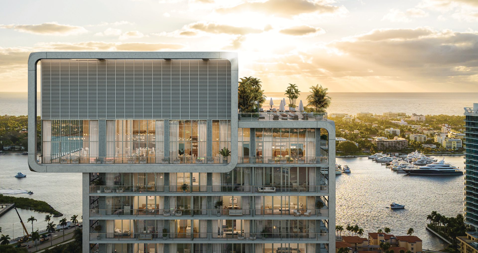 Mr. C Residences West Palm Beach tower rendering