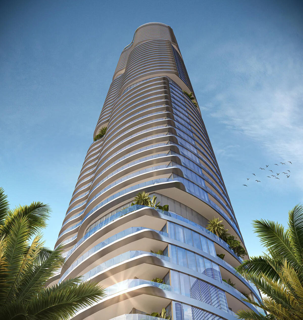 619 Brickell tower exterior