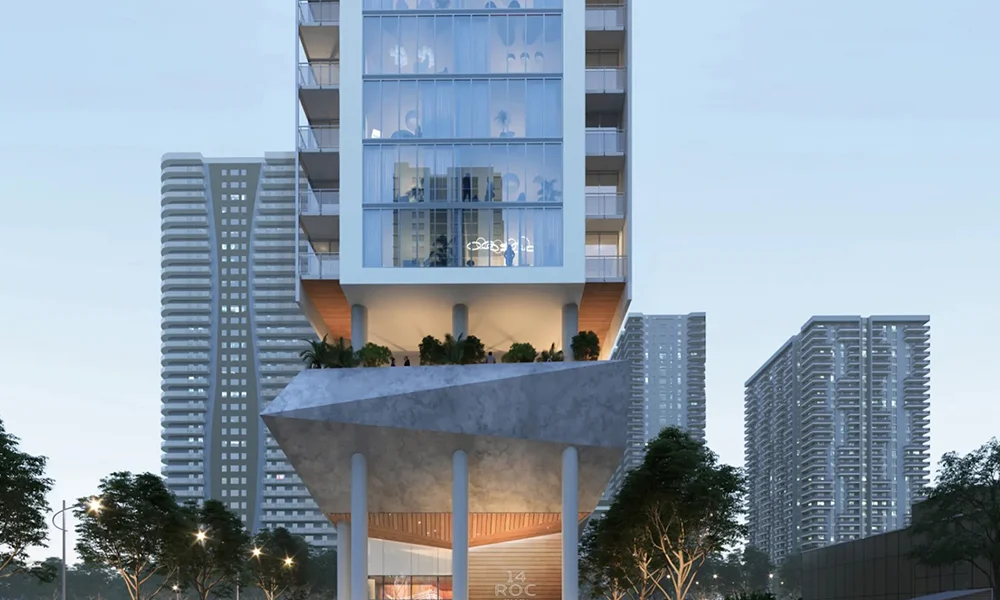 14 ROC tower rendering in Downtown Miami